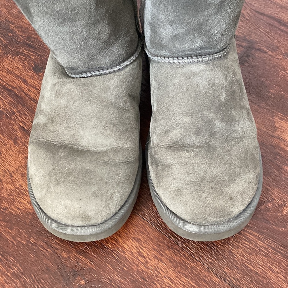 UGG Boots Grey Size 7 GUC - Picture 5 of 8